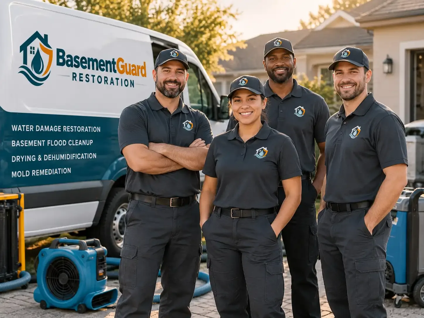 Basement Water Damage Restoration company in Delia, KS
